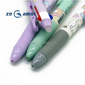 Zeamor Chất Lượng Cao Nhiều Màu <span class=keywords><strong>3</strong></span> Trong <span class=keywords><strong>1</strong></span> Có Thể xóa được Bút Nhiệt Nhạy Cảm Ma Sát Bút Với Phong Cách Tùy Chỉnh Thiết Kế - Product Image 6