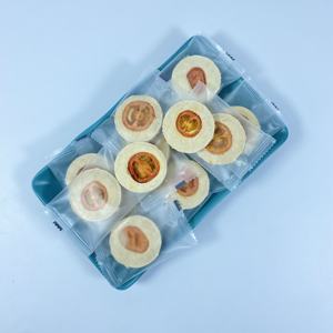 ביסקוויטים עגולים מבשר עוף טרי עם עצמות, חטיפי חתולים סיטונאיים, פרסים לאימון חתולים, חטיפים לחתולים בכמויות גדולות, שירות OEM/ODM - Product Image 2