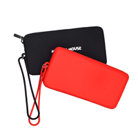 Haute qualité étanche Silicone voyage pochette de rangement extérieur toilette cosmétique porte-monnaie avec fermeture éclair porte-monnaie