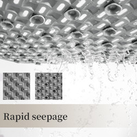 Tapis de douche antidérapant en PVC pour hôtels Tapis de bain anti-chute de forme personnalisée avec ventouses Tapis de massage pour toilettes et salles de bains