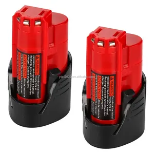 G30 Rechargeable Replacement For Milwaukee 12v 2.5Ah li-ion batteries M 12 2500mAh mil48-59-1812