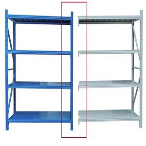 מדפי אחסון החובה כבדים בינוני מתלה מתכת מתלה 5-שכבתי מתלה מתכווננת עמיד נגד חלודה קרטונים - Product Image 4