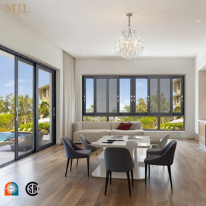 Ventanas Corredizas MJL Impermeables para Viviendas, Vidrio Templado Doble, Rotura de Puente Térmico, Marco de Aluminio - Product Image 4