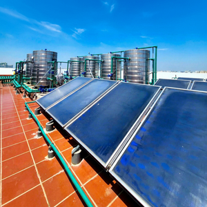 Collecteur solaire plat à absorption sélective, technologie de pointe, pour solutions d'eau chaude extérieures à économie d'énergie, capacité 200L, directement de l'usine - Product Image 1