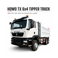 Camion tracteur HOWO TX d'occasion 6x4, haute puissance, pour transport lourd