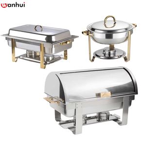 <b>Electric</b> Stainless Steel <b>Food</b> <b>Warmer</b> Catering Chafing Dishes - Product Image 3