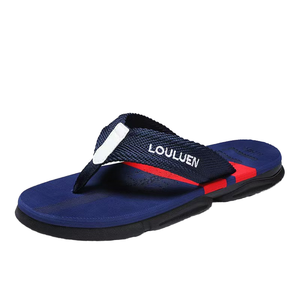 Chanclas de Verano para Hombre al por Mayor, Zapatos de Playa para Exteriores con Punta Abierta Antideslizante y Plantilla de Goma, Estilo Plataforma - Product Image 4