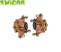 Jante de roue avant robuste de haute qualité à 4 trous, moyeu de 17 mm, pour kart, quad, buggy, drift trike
