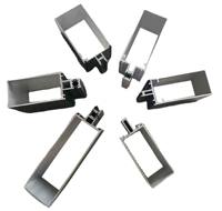 Perfil de Aluminio para Muro Cortina y Ventanas, Perfil de Aluminio de Alta Calidad para Muebles de Lujo para el Hogar, Embalaje Personalizado