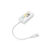 Contrôleur d'écran LED RGB SPI CE ROHS SP802E DC5V-24V, couleur magique RGB, streaming par téléphone/microphone/APP, microphone embarqué