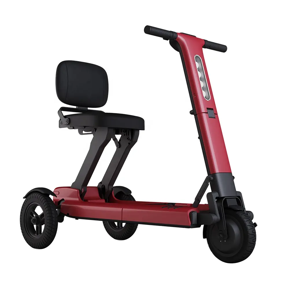 Andador plegable para personas con ruedas para adultos, KSM-908, precio de fábrica