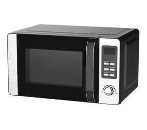 简易电子5功率级8自动烹饪程序员便携式20L数字微波炉