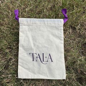 100% Organic Cotton Canvas <b>Pouch</b>, Personalized Colorful <b>Drawstring</b> Bag, Custom Fashion Jewelry Bag - Product Image 6