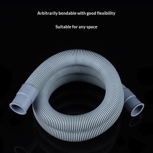 <span class=keywords><strong>Manguera</strong></span> de Desagüe Flexible de Doble Cabeza Recta de PE para <span class=keywords><strong>Lavadora</strong></span>, para Tubería de Alcantarillado - Product Image 3