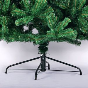 DB 180cm 6ft Artificielle Pleine Épicéa Naturel PVC Sapin Arbre De Noël Non Éclairé Vert Pliable Support En Métal pour La Décoration Personnalisable - Product Image 6