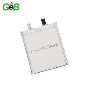Высококачественный ультратонкий литий-полимерный аккумулятор для электронной карты, толщина 2 мм, 203040 3,7 В, 200 мАч - Product Image 2