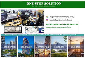 שירות עיצוב רהיטים פנימיים וחומרי בניין של הספק עבור הדמיית תלת מימד של תוכניות קומת בנייה - Product Image 5