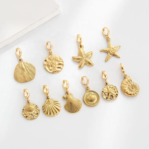 Tất Cả Các Charms Thép Không Gỉ Không Thấm Nước Trang Sức Tự Làm Phổ Khóa Mặt Dây Chuyền Vòng Đeo Tay Vòng Cổ Phụ Kiện Clip Trên Charms - Product Image 1