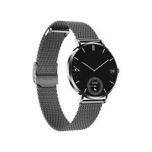 T8 Ultra Ultra-Thin Small Smart Watch for Women Stainless Steel Strap Long Battery Life AMOLED Health Monitor with 170+ Sports - Product Image 3