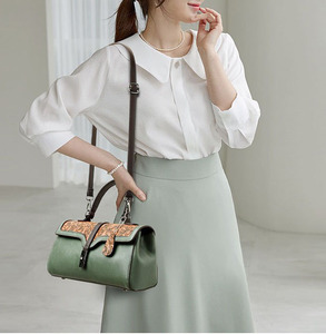 May chủ đề cá tính phụ nữ sling Túi vai PU da mới thời trang phụ nữ Vai Túi - Product Image 5