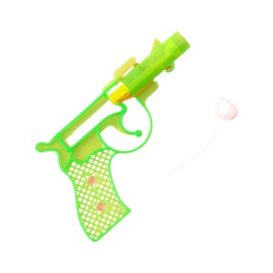 Pistola de goma clásica, juguete manual de plástico para niños de 5 a 7 años, unisex, color aleatorio - Product Image 5