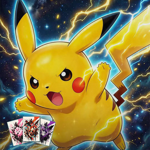 YQ New Chinese <strong>Faked</strong> Eif Baby Album Collectible Fan Art Mystery Acrylic Art Board Blind Box Gift Toy <strong>Pokemoned</strong> Booster Box case - Product Image 1