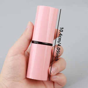 Pinceau compact rose avec poils synthétiques pour l'application de fard à joues, fabriqué à Cangzhou - Product Image 2
