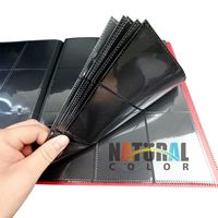 Classeur de collection de cartes TCG en cuir PU personnalisé sur mesure à 9 pochettes pour jeux de société Yugioh