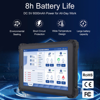 Tablette robuste Intel pas chère, 10,1 pouces, IP67, WiFi, BT, Android et Windows 8+128G, écran tactile, tablette PC industrielle avec 5G USB Type-C