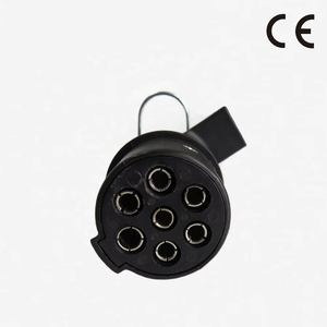 Hochwertiger CE ROHS <span class=keywords><strong>7</strong></span>-poliger Anhängerst ecker 24V/12V PVC-Kunststoffst ecker N Typ <span class=keywords><strong>7</strong></span>-Wege-Anhängerstecker Anhängerst ecker - Product Image 5