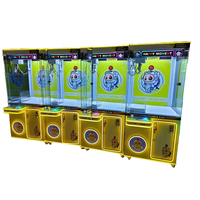 Machine à griffes d'arcade personnalisée en gros, à monnayeur et accepteur de billets, économique, pour la distribution de jouets et de poupées