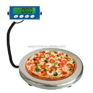 Balance alimentaire numérique en acier inoxydable pour pizza avec écran LCD, haute précision, personnalisable OEM pour cuisine, DPS-S - Product Image 1