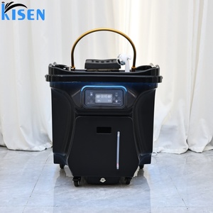 Kisen Portable Acrylic Salon <b>Shampoo</b> Chair Head Spa Therapy Sink Waterfall Pipes Fumigation Steamer Machine Barbershop - Product Image 2