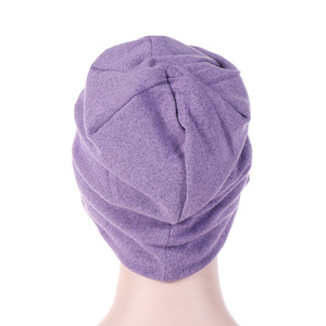 Hijab tendance, couvre-chef élastique doux, foulard pour femmes, chapeau <span class=keywords><strong>chimio</strong></span>, turban pour perte de cheveux - Product Image 5