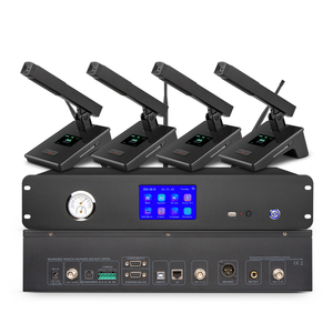 Équipement <span class=keywords><strong>de</strong></span> <span class=keywords><strong>Conférence</strong></span> Professionnel Sans Fil pour Salle <span class=keywords><strong>de</strong></span> Réunion, Enregistrement Vidéo et Audio, Microphone <span class=keywords><strong>de</strong></span> <span class=keywords><strong>Conférence</strong></span> - Product Image 2