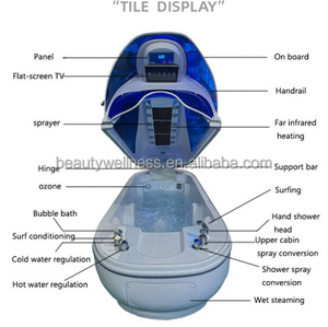 Btws <strong>2026</strong> Best Selling All in One Home Spa Pod <strong>Sauna</strong> Capsule with Aromatherapy and Steam Functions - Product Image 5