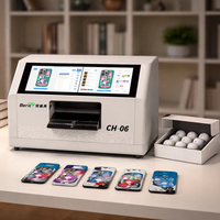 Printer UV CH06 A5 Baru dengan Print Head I3200 |   Efek Pernis Timbul 3D |   Layar Sentuh Pintar Portabel untuk Pencetakan Desktop Kustom DIY
