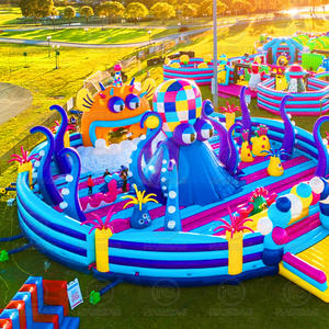 Big Bounce Infla table Bouncer Castle Spielgeräte Giant Octopus Theme Trampolin Große aufblasbare Parks für Kinder Erwachsene - Product Image 2