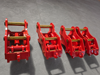 Adaptateur de coupleur rapide pour excavatrice HNCHB, robuste, pour accessoires d'excavatrice