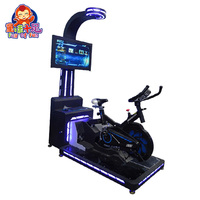 Máquina de Juegos de Realidad Virtual Dinámica 9D, Bicicleta Eléctrica de Realidad Virtual 9D