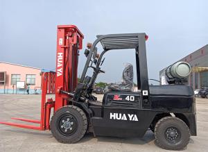 Epa Conforme 2-3.5 Ton Benzine Heftruck Lpg Interne Verbranding Vorkheftruck Voor Gebruik Buitenshuis Goedkope Verkoop - Product Image 2