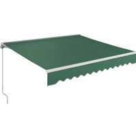 Ty pare-soleil extérieur auvent latéral rétractable automatique/auvent roulant en aluminium auvent de porte Auvent