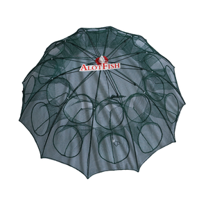 Piège à poissons pliable, piège à poissons et parapluie, à 16 trous - Product Image 3