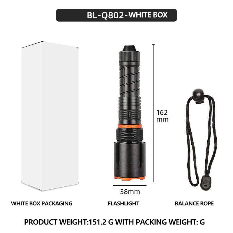 BL-Q802- กล่องสีขาว (มีการชาร์จ Type-C)