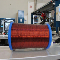 Fil de cuivre nu Huaerda, conducteur solide, diamètre 1.000 mm, 180 5000V, isolé en imide de polyester, pour machine à souder EIW