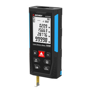 Misuratore di <span class=keywords><strong>Distanza</strong></span> <span class=keywords><strong>Laser</strong></span> SNDWAY H-D100A con Portata di 100m e Metro a Nastro Manuale da 2 Metri - Product Image 5