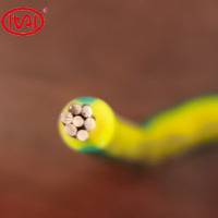 Cable de Cobre Aislado en PVC Trenzado de 450/750V, Estándar IEC 60227, Cable Eléctrico para Uso en Construcción de Viviendas, Conductor 99.997%, Cable H07V-U