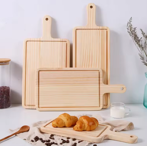 Planche à découper en bambou avec poignée, planche <span class=keywords><strong>de</strong></span> cuisine compacte, outil <span class=keywords><strong>de</strong></span> <span class=keywords><strong>location</strong></span> pour la <span class=keywords><strong>maison</strong></span> - Product Image 1