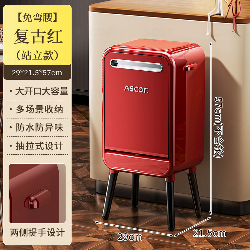 Retro Red - Standing Style