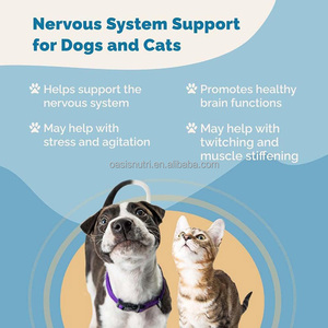 OEM gocce calmanti per animali domestici supporto alla salute nervosa cani gatti che riducono il nervosismo movimenti muscolari involontari Pet liquido orale calmante - Product Image 4